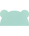 We Might Be Tiny Tovaglietta Placie Antiscivolo Orso, Verde Menta - Senza BPA! Set Pappa