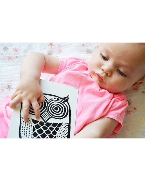 Wee Gallery Cartoline Baby Art Cards - Gli Animali del Bosco (Visibili per i Neonati!) - Giochi per Neonati_