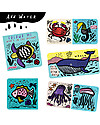 Wee Gallery Libro Acquatico, Amici dell'Oceano - Cambia colore a contatto con l’acqua! Libri