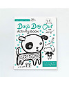 Wee Gallery Libro da colorare e disegnare, Dog’s Day Out Activity Book - Libro interattivo per bambini da 2 a 5 anni! Libri
