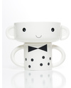 Wee Gallery Set Tazza e Ciotola in Ceramica - Bambino Piatti e Scodelle
