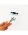 Wee Gallery Tatuaggi Temporanei Origami (12 Pezzi) - atossici e sicuri Tatuaggi da Bambini