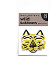 Wee Gallery Tatuaggi Temporanei Wild (12 Pezzi) - atossici e sicuri Tatuaggi da Bambini