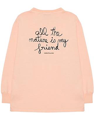 Weekend House Long-sleeved T-shirt - Capretta - Pesca Maglie Manica Lunga