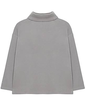 Weekend House Maglia Dolcevita a Maniche Lunghe - Logo - Grigio Maglie Manica Lunga