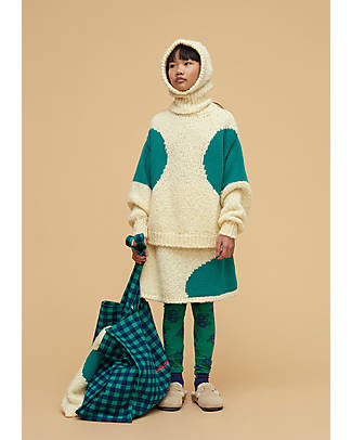 Weekend House Maglione Oversize - a Pois Crema - Lana Riciclata Maglioni