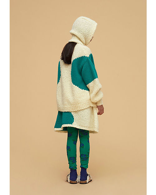 Weekend House Maglione Oversize - a Pois Crema - Lana Riciclata Maglioni