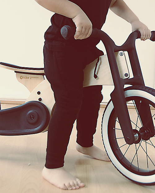 Wishbone Design Studio Bici Senza Pedali Cruise, Legno + Nero - Da 2 anni in su! Biciclette senza Pedali