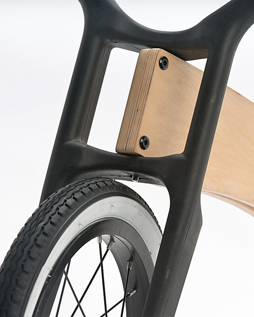 Wishbone Design Studio Bici Senza Pedali Cruise, Legno + Nero - Da 2 anni in su! Biciclette senza Pedali