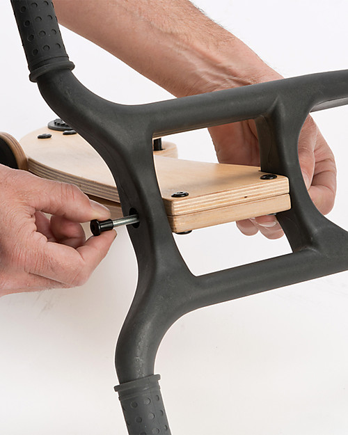 Wishbone Design Studio Bici Senza Pedali Cruise, Legno + Nero - Da 2 anni in su! Biciclette senza Pedali