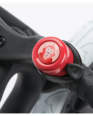 Wishbone Design Studio Campanello Universale per Bicicletta, Edizione Speciale WWF, Orangotango Accessori Biciclette