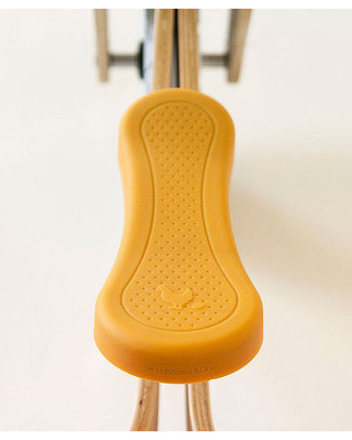 Wishbone Design Studio Coprisella per Wishbone Bike Classic e Recycled - Giallo - 100% Silicone atossico e riciclabile Biciclette