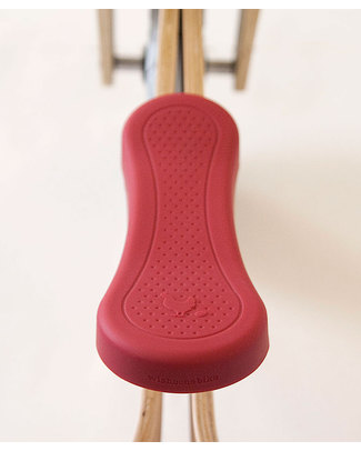 Wishbone Design Studio Coprisella per Wishbone Bike Classic e Recycled - Rosso - 100% Silicone atossico e riciclabile Biciclette