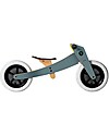 Wishbone Design Studio Wishbone Bike 3 in 1, Grigio e Giallo - Bici Pedagogica che Cresce col tuo Bimbo, Da 1 a 5 anni! Biciclette senza Pedali