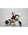 Wishbone Design Studio Wishbone Bike 3 in 1, Grigio e Giallo - Bici Pedagogica che Cresce col tuo Bimbo, Da 1 a 5 anni! Biciclette senza Pedali