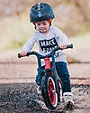 Wishbone Design Studio Wishbone Bike Re2 2in1 - Rosso - Bici Pedagogica che Cresce col tuo Bimbo Da 18 mesi a 6 anni - Riciclata e riciclabile! Biciclette senza Pedali
