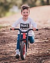 Wishbone Design Studio Wishbone Bike Re2 2in1 - Rosso - Bici Pedagogica che Cresce col tuo Bimbo Da 18 mesi a 6 anni - Riciclata e riciclabile! Biciclette senza Pedali