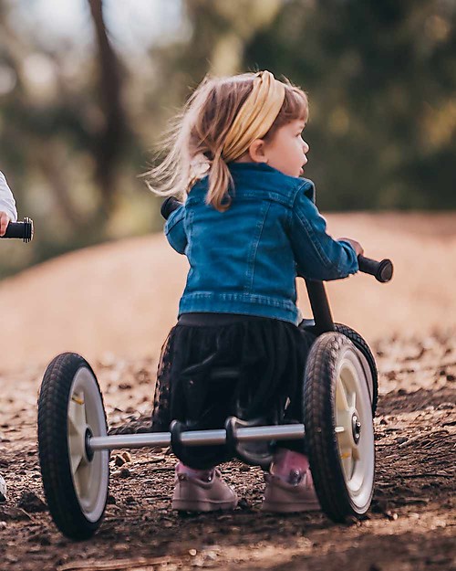 Wishbone Design Studio Wishbone Bike Re2 3in1 - Raw - Bici Pedagogica che Cresce col tuo Bimbo Da 1 a 6 anni - Riciclata e riciclabile! Biciclette senza Pedali