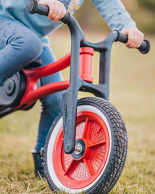 Wishbone Design Studio Wishbone Bike Re2 3in1 - Rosso - Bici Pedagogica che Cresce col tuo Bimbo Da 1 a 6 anni - Riciclata e riciclabile! Biciclette senza Pedali