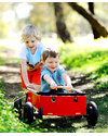 Wishbone Design Studio Wishbone Wagon 3 in 1: Carretto - Carrozza, Macchinina, Kart Cavalcabili