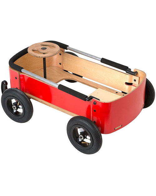 Wishbone Design Studio Wishbone Wagon 3 in 1: Carretto - Carrozza, Macchinina, Kart Cavalcabili