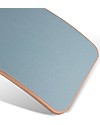 Wobbel Wobbel Original Tavola d'Equilibrio in Legno, Smalto Trasparente e Feltro - Azzurro Cielo - Divertimento ed esercizio per grandi e piccini Giochi Montessoriani