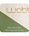 Wobbel Wobbel Original Tavola d'Equilibrio in Legno, Smalto Trasparente e Feltro - Foresta - Divertimento ed esercizio per grandi e piccini Giochi Montessoriani