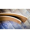 Wobbel Wobbel XL (dai 7 anni) Tavola d'Equilibrio in Legno, Smalto Trasparente - Divertimento ed esercizio per grandi e piccini Giochi Montessoriani