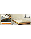 Woodly Letto Basso Puro Xmaxi - Naturale - 120 x 200 cm - Made in Italy Letti Montessoriani