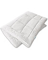 Woodly Piumino in Fiocco di Lana BIG, Panna - Per Letto 90x200 cm Set Copripiumino