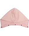 Wooly Organic Cardigan Maniche Lunghe con Cappuccio Staccabile, Rosa - Cotone bio elasticizzato Giacche
