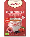 Yogi Tea Difesa Naturale, Infuso Ayurvedico con Echinacea, Acerola, Sambuco - 17 bustine Tisane