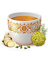 Yogi Tea Digestion, Infuso Ayurvedico con Cardamomo, Finocchio e Zenzero - 17 bustine Tisane