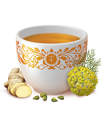 Yogi Tea Digestion, Infuso Ayurvedico con Cardamomo, Finocchio e Zenzero - 17 bustine Tisane