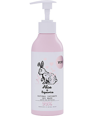 Yope Gel Detergente Intimo Naturale - 300 ml - Aloe e Liquirizia - Lenisce e Idrata Sapone Intimo