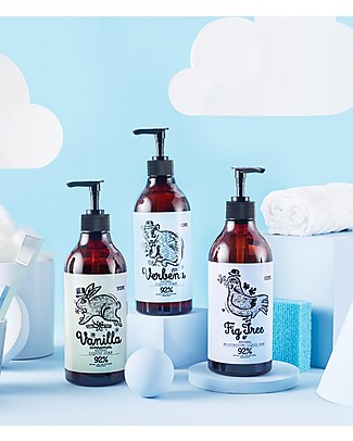 Yope Sapone Idratante Liquido per Mani, 500 ml - Vaniglia e Cannella Detergenza