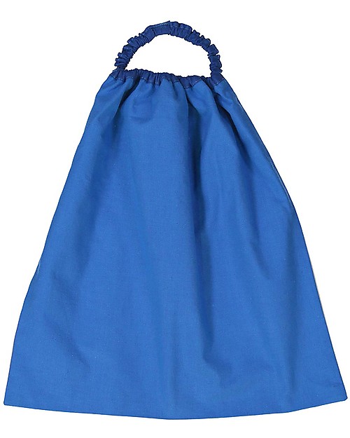 Zac 4 Kids Bavaglino con Elastico - Collezione Venezia, Cobalto/Gondoliere e Volto - 100% Cotone (Perfetto per l'Asilo) Bavagli con Elastico