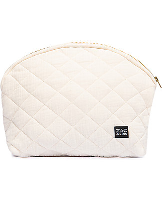 Zac 4 Kids Beauty Case - Bianco Naturale - Mussola Matelassé Trousse e Pochette