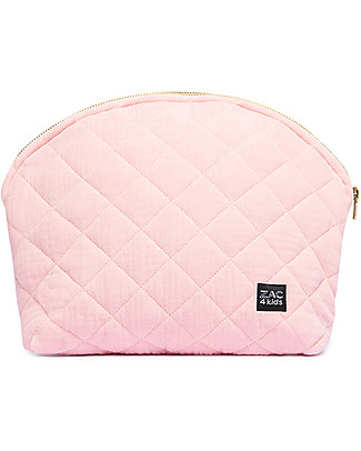 Zac 4 Kids Beauty Case - Rosa Blush - Mussola Matelassé Trousse e Pochette
