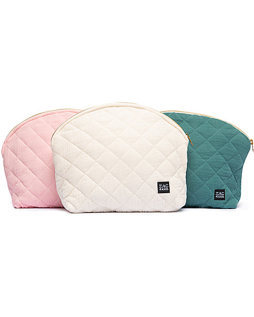 Zac 4 Kids Beauty Case - Rosa Blush - Mussola Matelassé Trousse e Pochette
