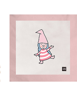 Zac 4 Kids Tovaglietta Americana - Collezione Dolomiti - Gnometta Rosa - 100% Cotone Tovagliette_