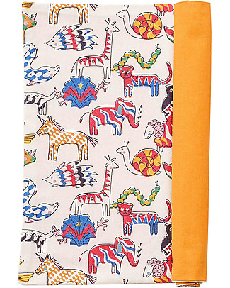 Zac 4 Kids Tovaglietta Americana Collezione Palio, Jungle con Retro Ocra - 100% cotone Tovagliette_