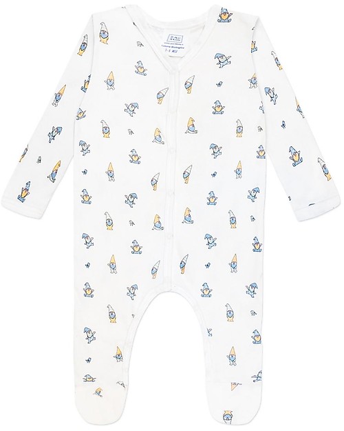 Zac 4 Kids Tutina Maniche Lunghe Laurino - Collezione Dolomiti - 100% Cotone Biologico Tutine Lunghe