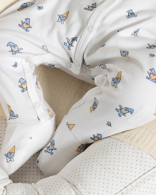 Zac 4 Kids Tutina Maniche Lunghe Laurino - Collezione Dolomiti - 100% Cotone Biologico Tutine Lunghe