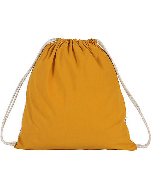 Zac 4 Kids Zainetto Morbido - Collezione Venezia, Giallo Zafferano/Festa di Carnevale - Perfetto per l'Asilo Zaini Asilo