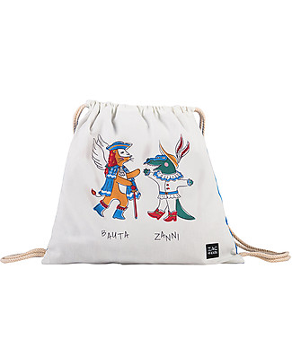 Zac 4 Kids Zainetto Morbido Portrait- Collezione Venezia, Cobalto/Bauta e Zanni - Perfetto per l'Asilo Zaini Asilo