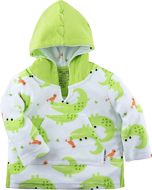 Zoocchini Accappatoio Baby Cover Up UPF 50+ Alligatore Accappatoi e Asciugamani