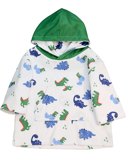 Zoocchini Accappatoio Baby Cover Up UPF 50+ Dinosauro Accappatoi e Asciugamani