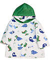 Zoocchini Accappatoio Baby Cover Up UPF 50+ Dinosauro Accappatoi e Asciugamani