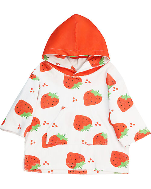 Zoocchini Accappatoio Baby Cover Up UPF 50+ Fragola Accappatoi e Asciugamani